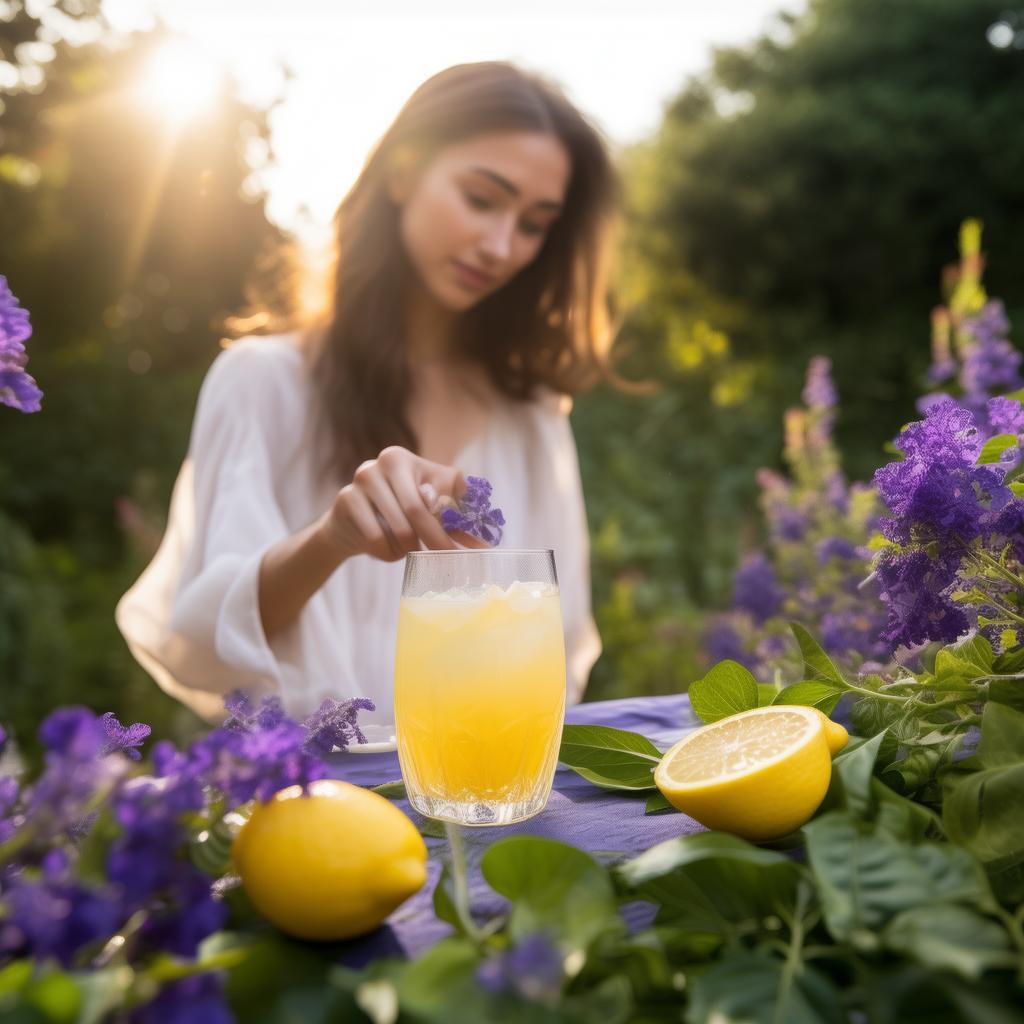 告別夏日煩悶！掌握紫蘇檸檬水的做法，輕松喝出健康好氣色